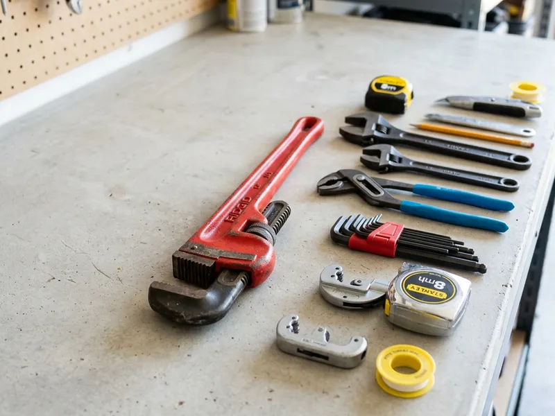 Professional plumbers in Fieldon, IL equipped with top-tier tools for residential and commercial plumbing services.